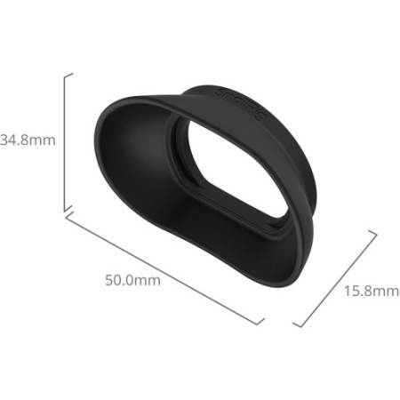 SmallRig 5975 - muszla oczna wizjera, silikonowa nakładka na wizjer do Sony FX2 - wymiary